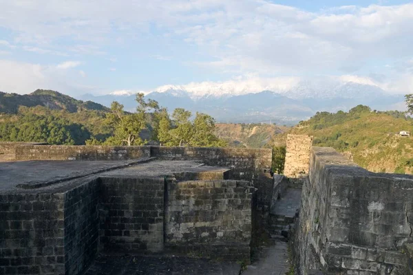 Antiguo Fuerte Kangra Dharamshala Himachal Pradesh — Foto de Stock