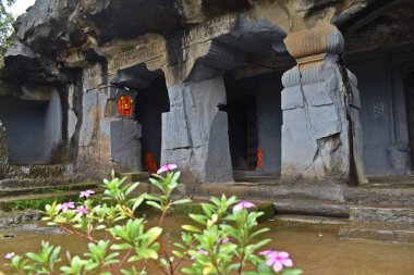 Lonad mağaralarında oyma, maharashtra, Hindistan