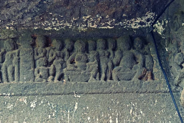 Complessità Nelle Grotte Lonad Maharashtra India — Foto Stock
