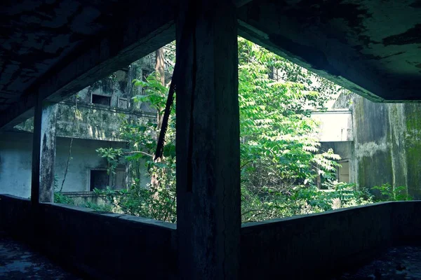 印度孟买的废弃建筑 — 图库照片