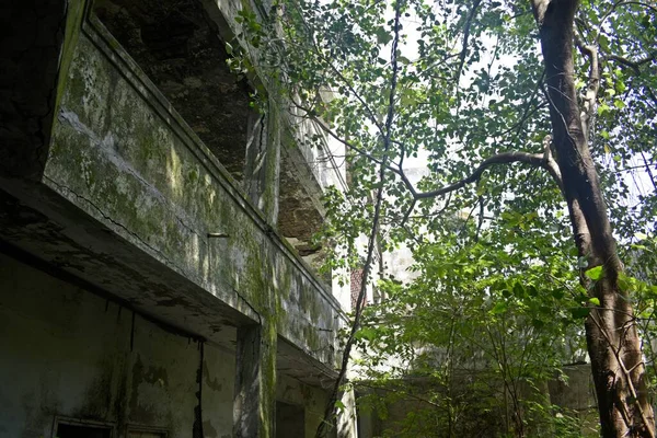 印度孟买的废弃建筑 — 图库照片