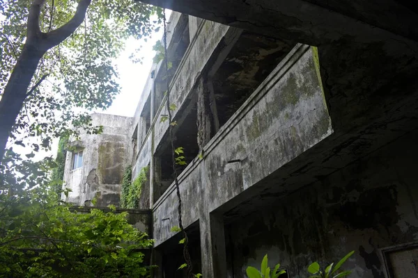 Verlassenes Gebäude Mumbai Indien — Stockfoto