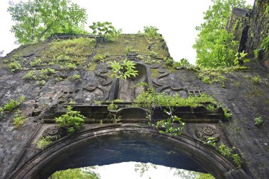 ruin of vasai fort, maharashtra, india 