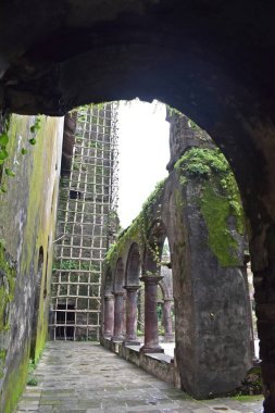 Vasai Kalesi harabesi, Maharashtra, Hindistan 