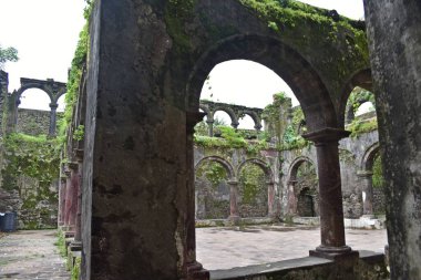 ruin of vasai fort, maharashtra, india 