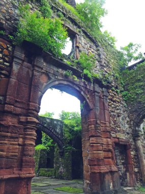 ruin of vasai fort, maharashtra, india 