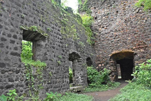 Ruin Vasai Fort Maharashtra India — Stockfoto