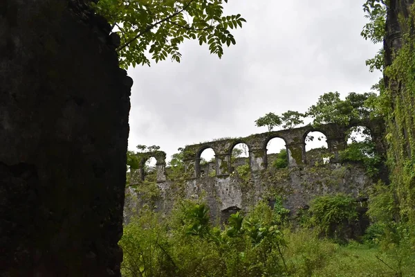 Ruina Del Fuerte Vasai Maharashtra India — Foto de Stock