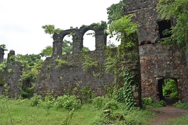 Ruïne Van Vasai Fort Maharashtra India — Stockfoto