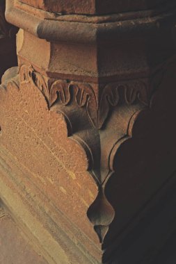 Ayrıntılı çalışma unesco dünya mirası sahasında, kırmızı kale, yeni delhi, Hindistan