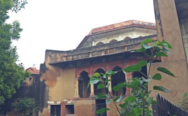 Moğol dönemi binası Unesco Dünya Mirası Alanı, Kırmızı Kale, Eski Delhi, Hindistan