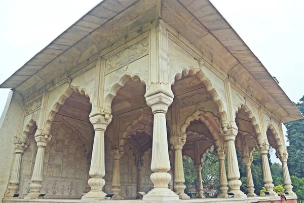 Mughal Era Building Unesco World Heritage Site Red Fort Old — Stock Photo, Image