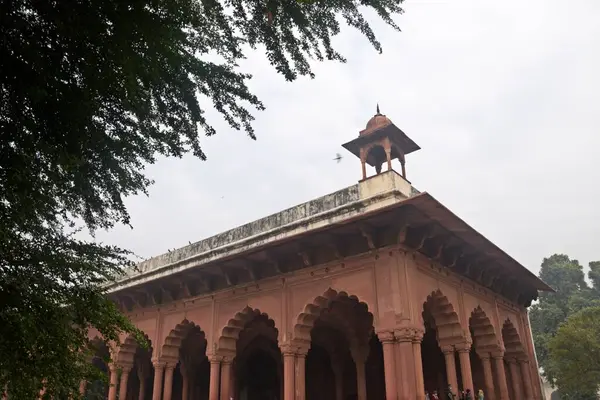 Edificio Era Mughal Dentro Del Sitio Patrimonio Humanidad Unesco Fuerte — Foto de Stock