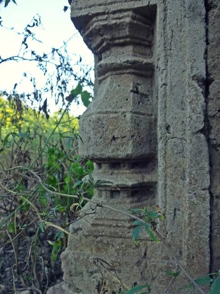 Parte Ruina Mezquita Abandonada Jhajjar Haryana — Foto de Stock