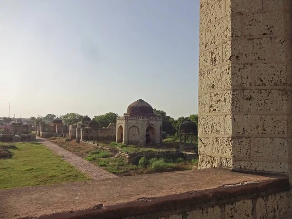 Group Tombs Mosques Jhajjar Haryana India — Foto de Stock