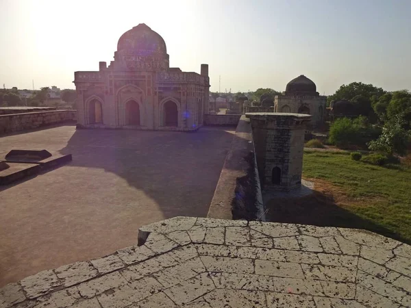 Group Tombs Mosques Jhajjar Haryana India — Stock Photo, Image