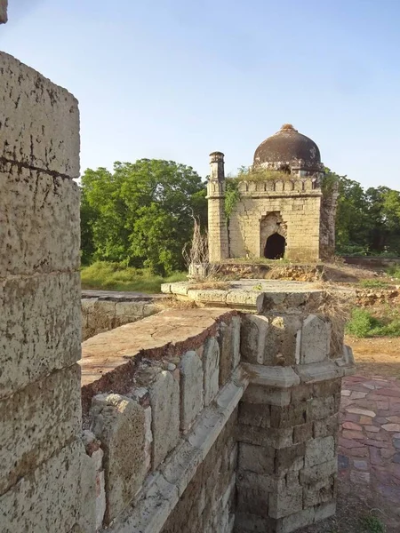 Group Tombs Mosques Jhajjar Haryana India — Foto Stock
