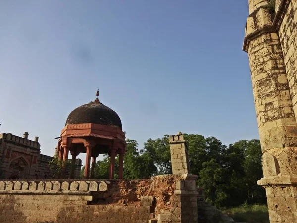 Group Tombs Mosques Jhajjar Haryana India — Fotografia de Stock