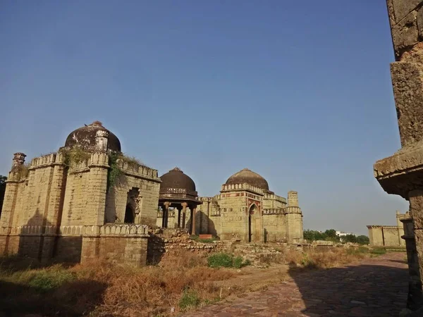 Group Tombs Mosques Jhajjar Haryana India —  Fotos de Stock