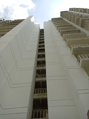 under construction high-rise building at new delhi