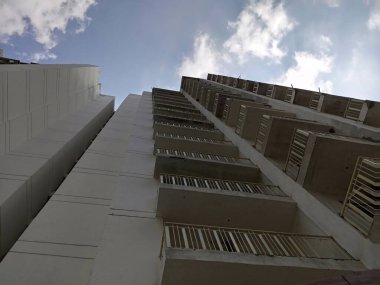 under construction high-rise building at new delhi