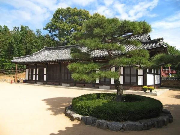 Changwon Hanedanı Nda Geleneksel Kore Evi Güney Kore Nin Changwon — Stok fotoğraf