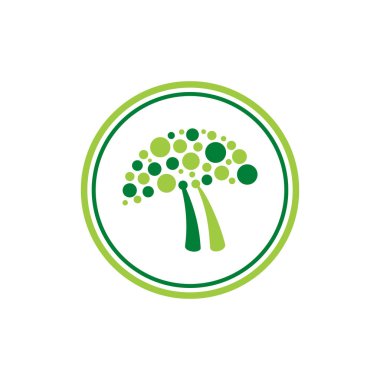 soyut mantar stili logo simgesi düz vektör konsepti grafik tasarımı