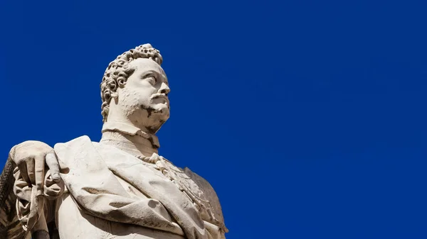Fernando Médici Grão Duque Toscana Uma Estátua Mármore Erguida 1594 — Fotografia de Stock