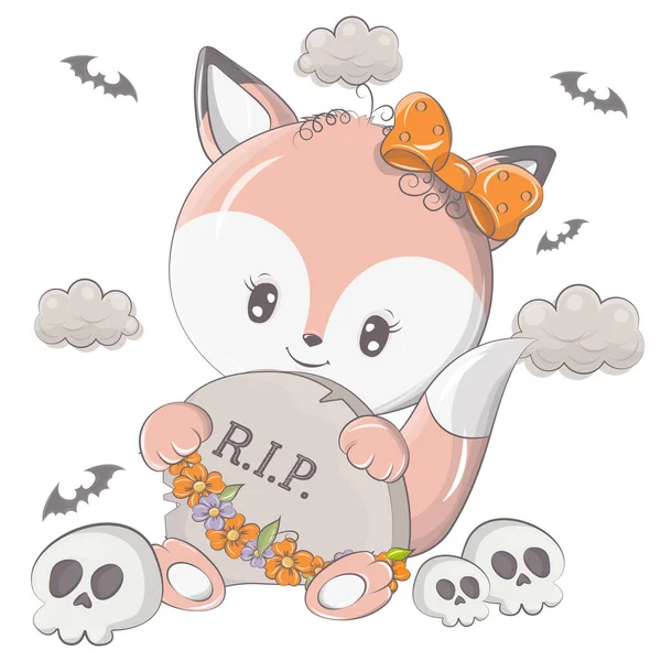 urso fofo com abóbora e desenho animado animal ilustração de halloween  3207571 Vetor no Vecteezy