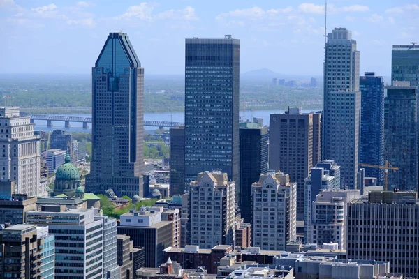 Kilátás Montreal Kilátás Terasz Kilátó Fedélzet — Stock Fotó