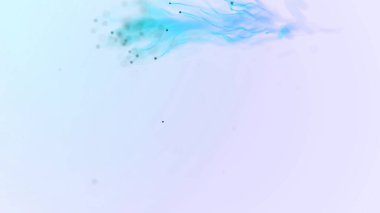 soyut aqua parçacık arkaplanı, Arkaplanda yüzen mavi parçacıklar