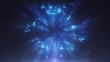 ses spektrumu görselleştirici mavi arkaplan, ses spektrumu arkaplan