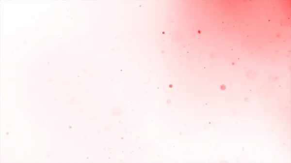白地に浮かぶピンクの粒子 — ストック写真