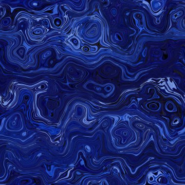 Ege mavisi benekli girdap mermer denizcilik dokusu arka planı. Yaz kıyı yaşam tarzı ev dekorasyonu. Sıvı mavi su akış efekti tekstil dikişsiz desen boyadı.