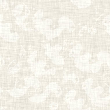 Soluk gri, ketensiz kumaş. Yumuşak tonal dokuma jüt etkisi izi. Dokulu pamuk kaplama. Kırsal yüksek çözünürlüklü plaj kulübesi yumuşak döşeme kalıpları. 