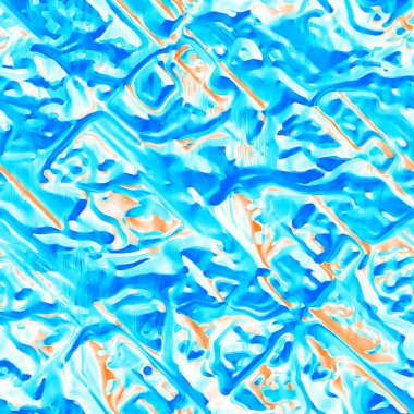 Dalgalı yaz boyası arka planı. Plaj mayosu için farklı renk karışımı, modaya uygun moda baskı. Boho dijital suluboya efekti damlatıyor. Yüksek çözünürlüklü, kusursuz desen materyali.