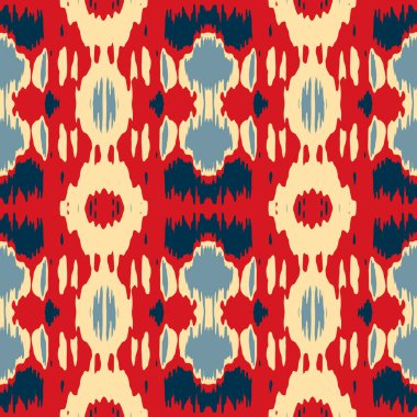 Eğlenceli pembe mavi beyaz el, pürüzsüz doku. Her yerde modern, parlak kadın mayosu modası var. Doodle funky soyut yaz plaj tarzı arka plan. Oyuncu yüksek kalite jpg örneği.