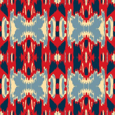 Eğlenceli pembe mavi beyaz el, pürüzsüz doku. Her yerde modern, parlak kadın mayosu modası var. Doodle funky soyut yaz plaj tarzı arka plan. Oyuncu yüksek kalite jpg örneği.