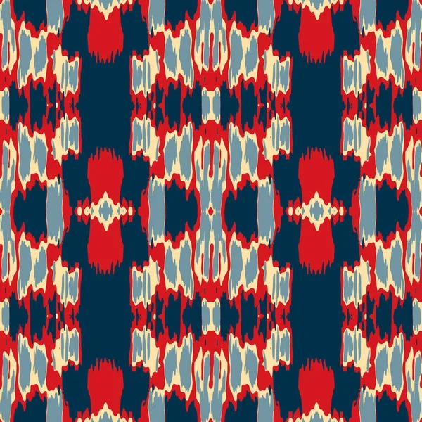 Fun rose bleu blanc texture sans couture dessinée à la main. Mode moderne de maillots de bain féminins lumineux partout imprimer. Doodle funky fond abstrait de style plage d'été. Jouant haute qualité jpg swatch. — Photo