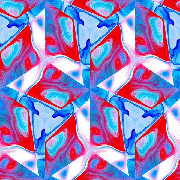 Elmas geometrik şebeke dokusu arka planı. Kusursuz yıkama efekti. 60 'ların stil boyası değişik üçgen desenler. Modern retro mürekkep tekrarı. Yüksek çözünürlüklü plaj tekstili