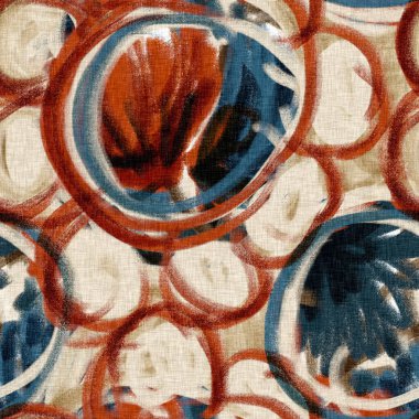 Sahil kulübesi mavi kırsal, pürüzsüz doku. Sahildeki el baskının üzerine batik etkisi çizmiş. Modern keten kaplamalı arka plan. Yüksek kaliteli jpg kumaşı.