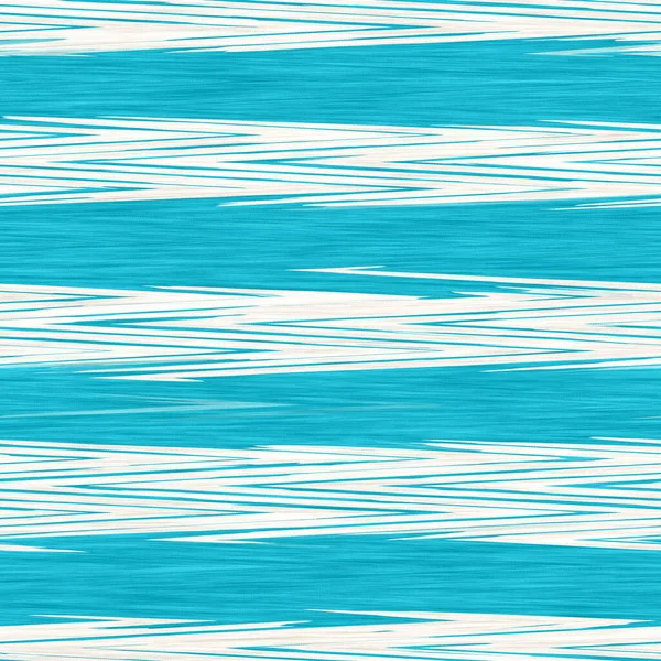 Space dyed coastal marl stripe texture background. Seamless jersey fabric effect repeatable swatch. Coastal marine summer style. — Stock Photo, Image