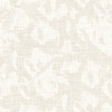 Soluk gri, ketensiz kumaş. Yumuşak tonal dokuma jüt etkisi izi. Dokulu pamuk kaplama. Kırsal yüksek çözünürlüklü plaj kulübesi yumuşak döşeme kalıpları. 