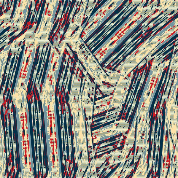 Eğlenceli sarı, kırmızı, soyut, dikişsiz doku. Modern retro-yüzme her yerde moda. Sahilde yaşam yastığı kaplaması ya da sahil evi kumaş arka planı. Yüksek kalite jpg batik swatch.