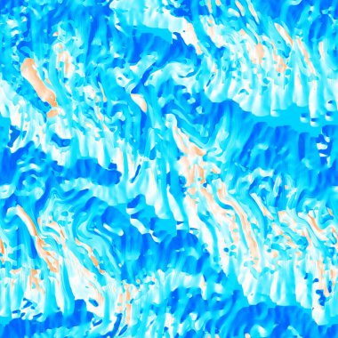 Dalgalı yaz boyası arka planı. Plaj mayosu için farklı renk karışımı, modaya uygun moda baskı. Boho dijital suluboya efekti damlatıyor. Yüksek çözünürlüklü, kusursuz desen materyali.