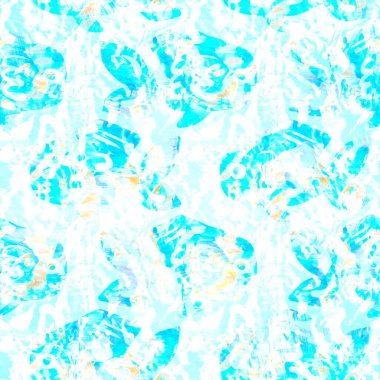 Batik balığı kravat boyası yıkama arka planı. Plaj mayosu için benekli su altı yüzme balıkları. Eğlenceli yaz modası plaj moda baskısı. Dijital sıvı suluboya etkisi. Yüksek çözünürlüklü kusursuz desen.