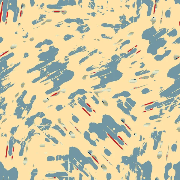 Fun yellow blue abstract seamless texture. Современная мода на ретро-плавание повсюду. Прибрежная жилая подушка дизайн обложки или пляжный коттедж ткань фона. Высококачественные часы. — стоковое фото