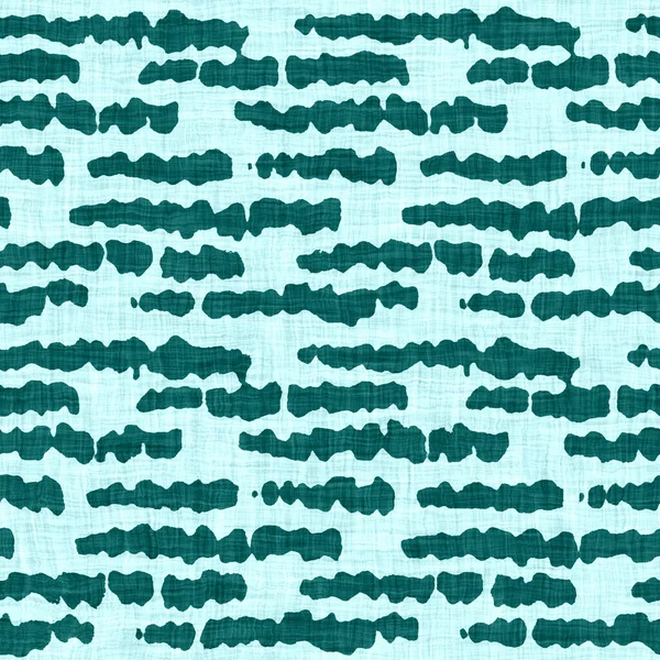 Aegean teal σπασμένο ριγέ ρουστίκ λινό φόντο υφή. Καλοκαιρινή γραμμή παράκτια στυλ διαβίωσης. Ελαφρύ τυρκουάζ ύφασμα εφέ υφάσματος χωρίς ραφή μοτίβο. Πλένεται έξω παραλία εξοχικό ύφασμα υλικό. — Φωτογραφία Αρχείου