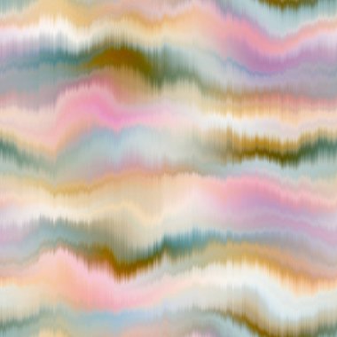 Dalgalı yaz boyası arka planı. Plaj mayosu için nemli ombre renk karışımı, modaya uygun moda baskısı. Dijital suluboya dalgası girdap etkisi. Yüksek çözünürlüklü kusursuz sanat materyali.