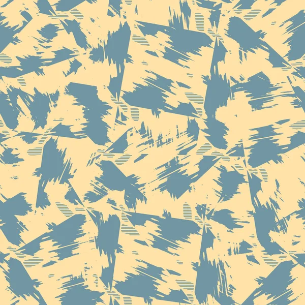 Neutraal lichtblauw geel naadloze abstracte textuur. Moderne kustleven overal print. Onregelmatige zachte inrichting dekking grunge achtergrond. Hoge kwaliteit jpg staal. — Stockfoto